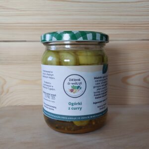 Ogórki z curry