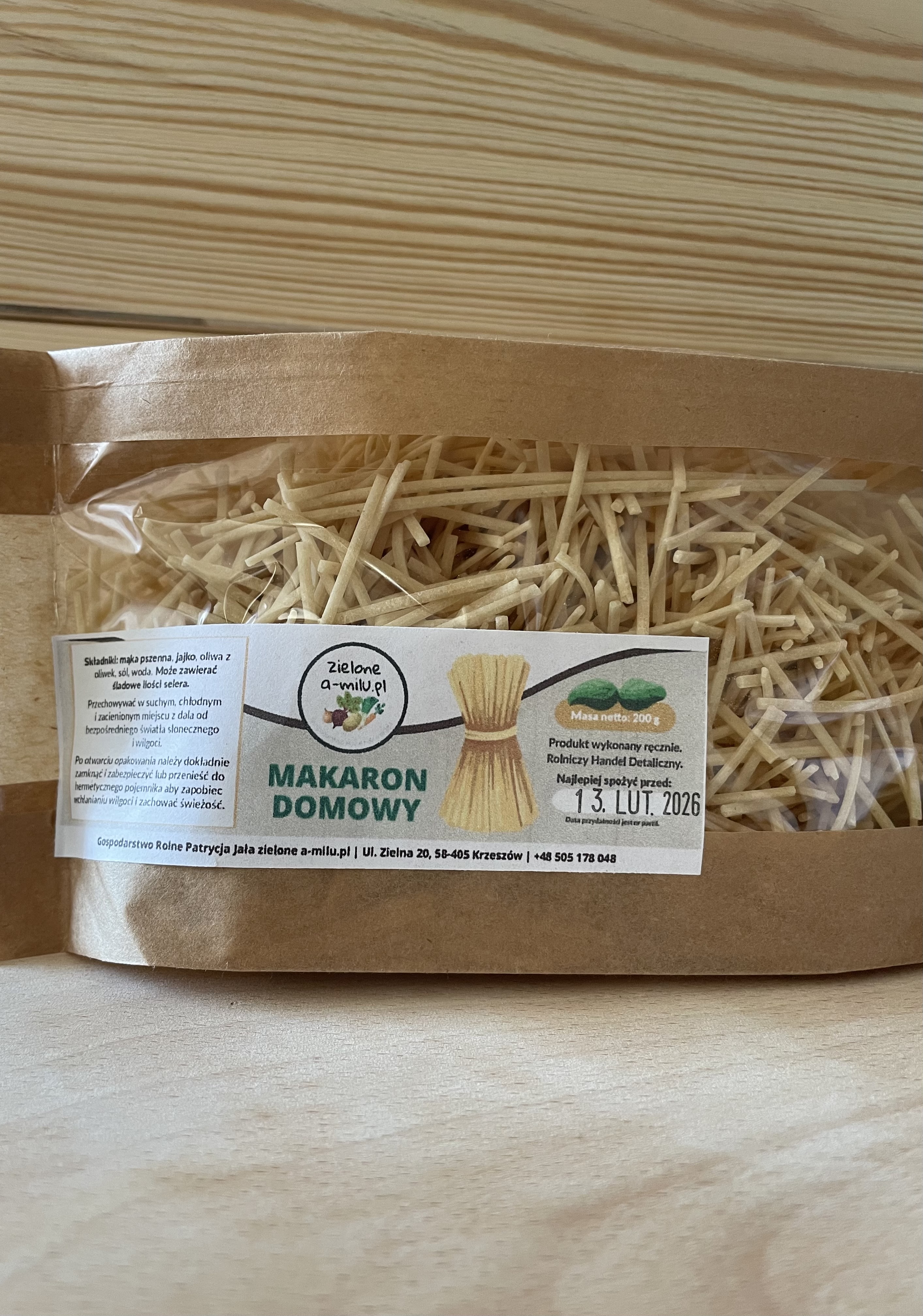 Makaron domowy