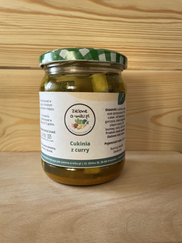 Cukinia z curry